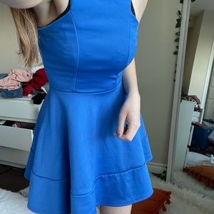 Blue dress